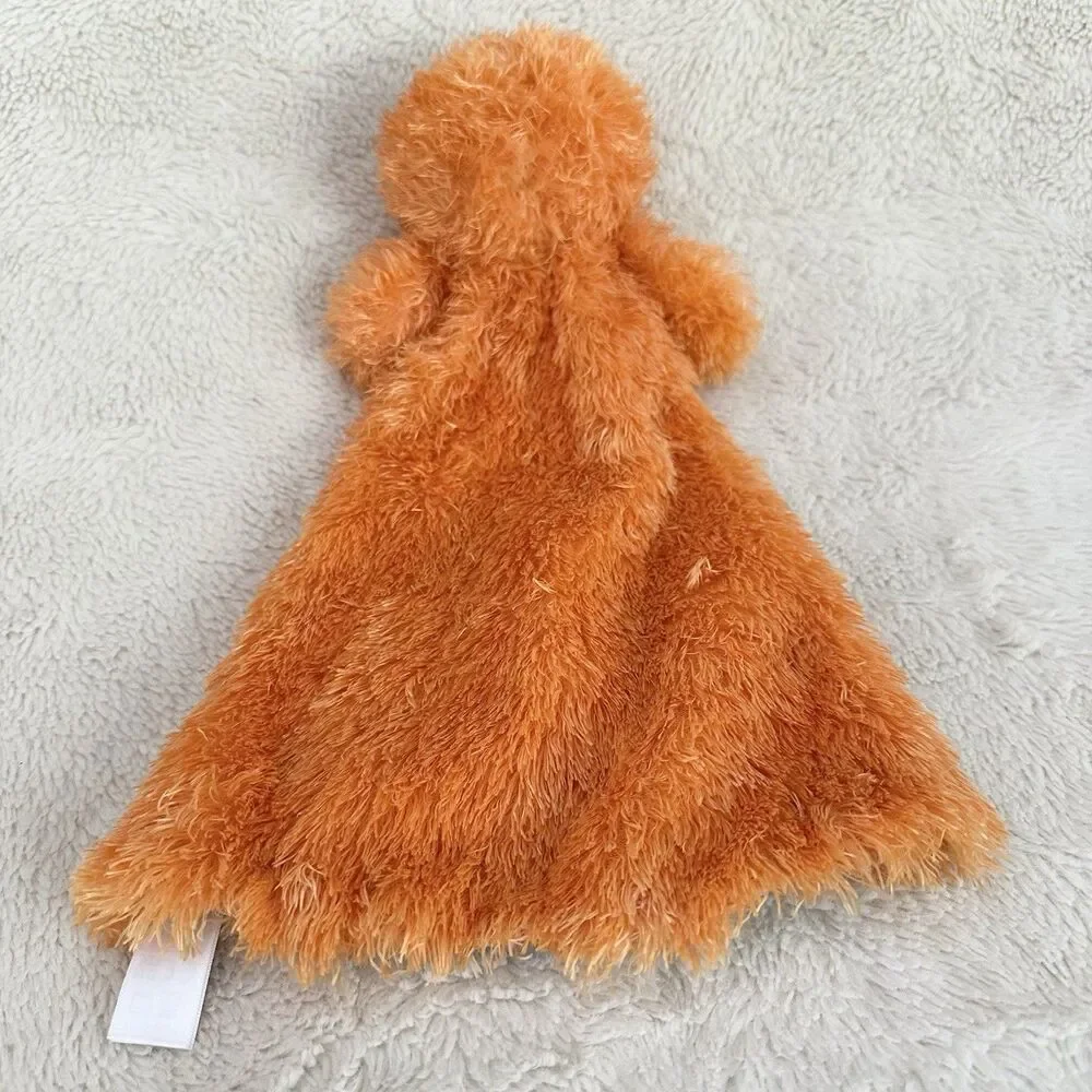 Gund Ms. Rachel Herbie Huggable Lovey Toy Plush Orange Blue Banana Print